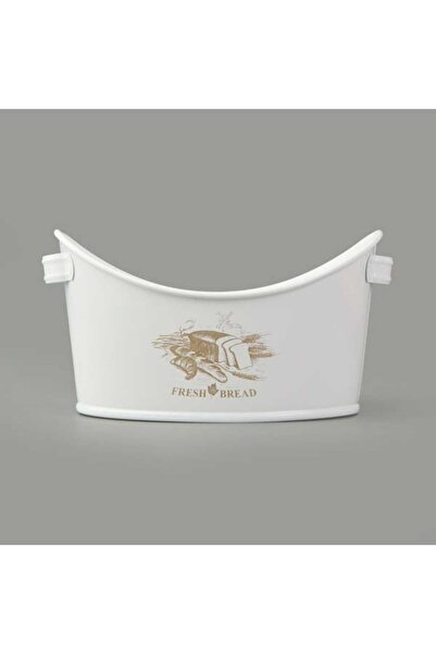 EVSTYLE Kayık Ekmeklik - Beyaz - 24x18,5 cm