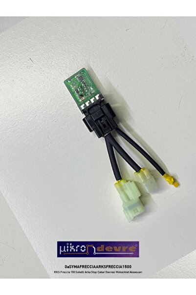 Mikron Devre RKS Freccia 150 Uyumlu Soketli Arka Stop Çakar Devresi Motosikle...