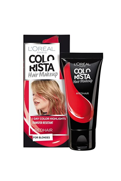 L'Oreal Paris , Machiaj Colorista Hair, Vopsea Semi-Permanenta, #REDHAIR, 30 ml