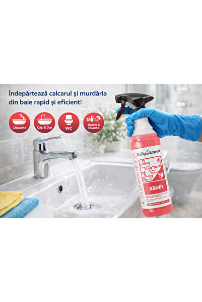 DAILY Professional Expert XBath Bathroom Detergent, 1 L