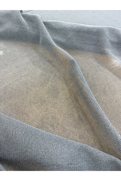 METERİAL Premium Blue Geometric Textured Guipure Lace - 150 cm Width