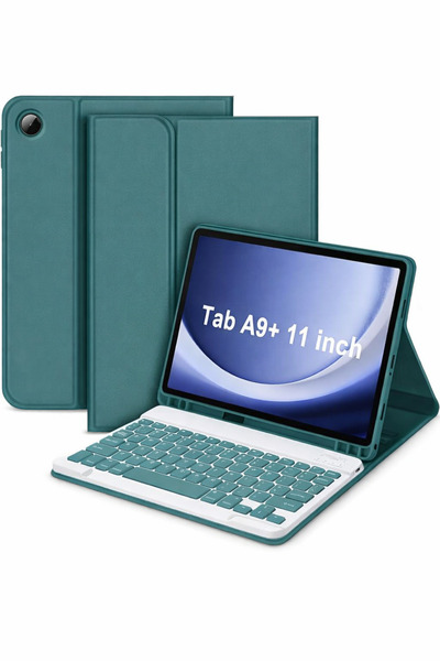 Dexmon Samsung Tab S9 Plus Compatible 11-Inch Pen Slot Keyboard Case Bluetoot...