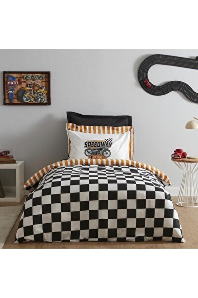 Karaca Home Nevresim Takımı %100 Pamuk Tek Kişilik Young Speed Way (Fitted)