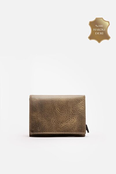 MAFİ 100% Genuine Leather Wallet & Card Holder with Smart Slide Mechanism