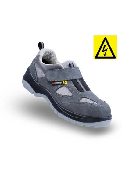 Mekap Jupiter 157-01 S1 Gri Elektrtikçi iş Ayakkabısı Kompozit Burun Kewlar A...