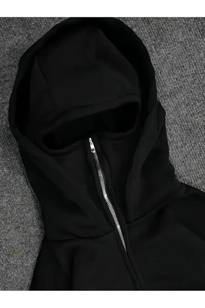 LAND MODA سترة صوفية للجنسين من Snow Masked Ninja من الصوف السميك بخيطين