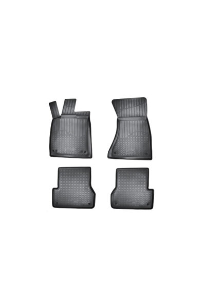 Lumi LUXURY Rubber floor mats compatible with Audi A6 C7 / Audi A7 2011-2018