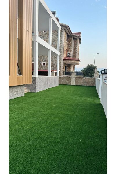 ABAGROUP 7mm Yapay ÇİM, Bahçe Halısı, Balkon Halısı, ÇİM Halı, 100*100,Cm