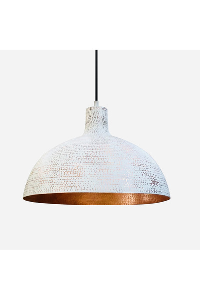 ARANA Nordic patinated copper pendant chandelier