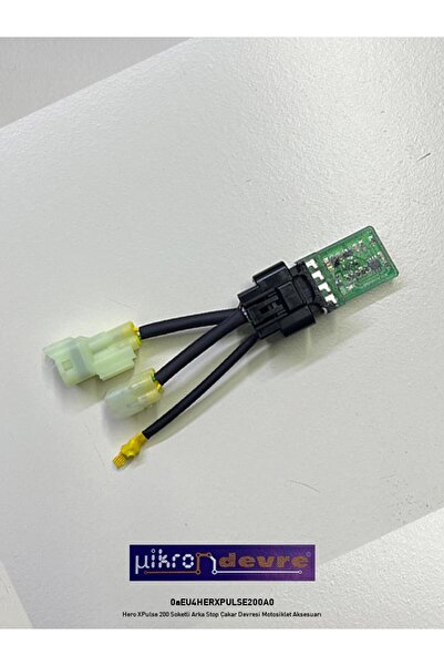 Mikron Devre Hero XPulse 200 Uyumlu Soketli Arka Stop Çakar Devresi Motosikle...