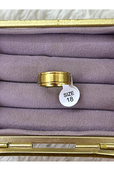 BY YASİN TOPÇU 💍   Classic Strip Steel Ring |   Number 18