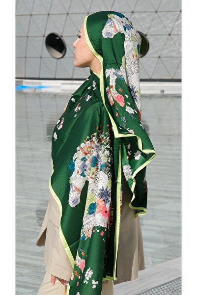 tomrisboutique Luxury Voile Silk Shawl Hijab Foulard Scarf Shawl Horse Patter...