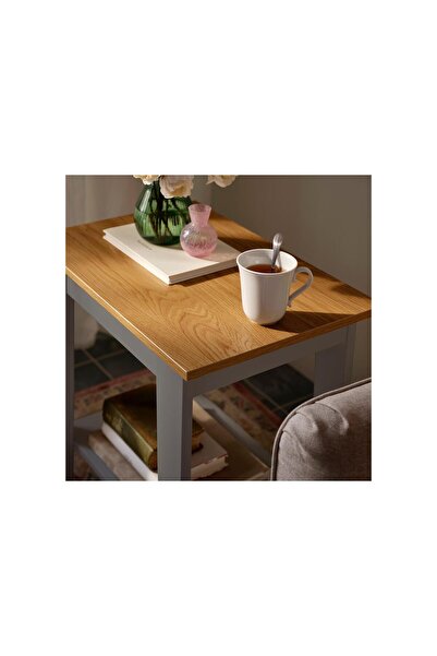 IKEA yan sehpa, gri, 59x40 cm