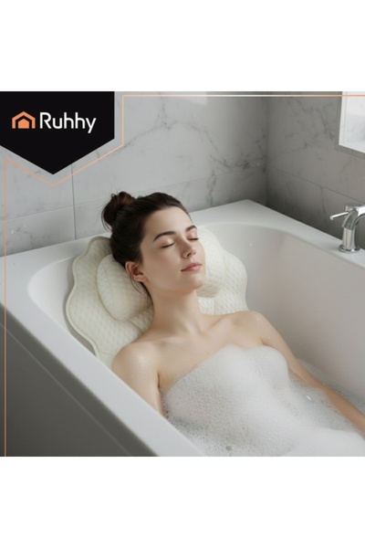 Ruhhy Bath pillow, relaxation, comfort, bathtub, bathroom
