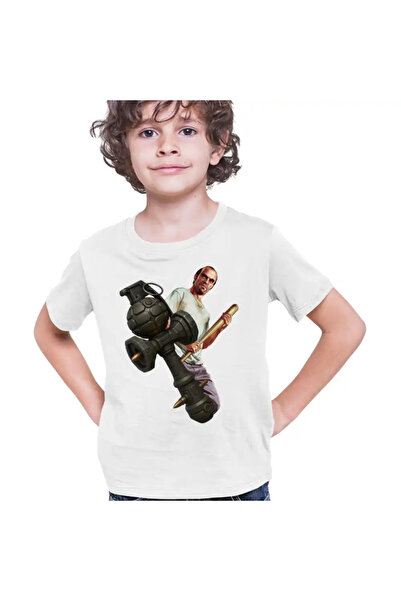 OEM Kids Boys Kendama GTA Trevor Grenada T-Shirt