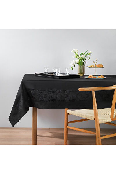 Schafer Home Amar Tablecloth 150X220Cm 1 Piece - Black