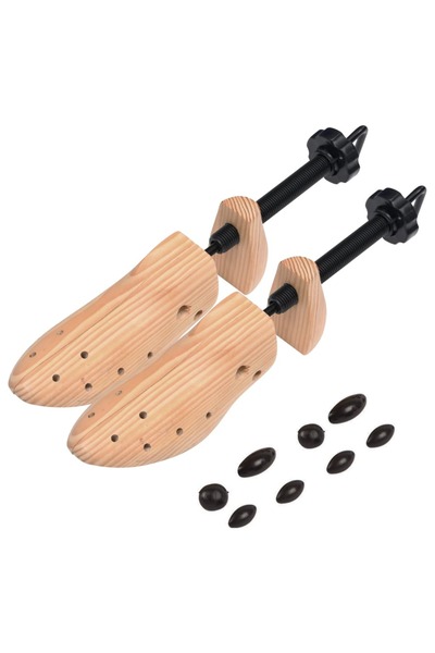 vidaxl Shoe Trees Size 41-46 Solid Pine Wood