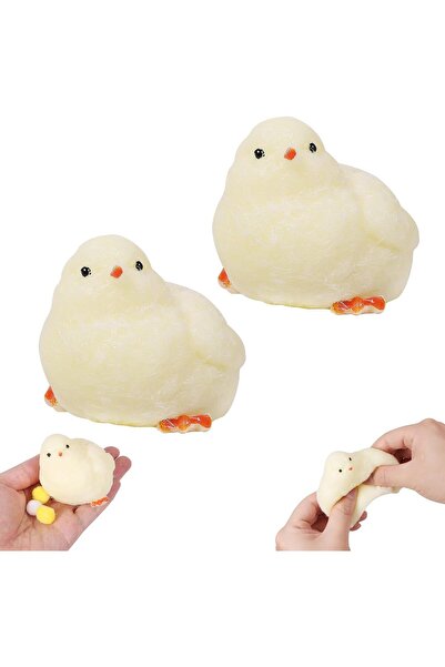 Arabest 2 pieces of handmade silicone squeeze toys are super soft and relieve...