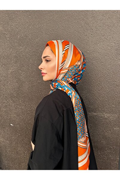 tomrisboutique Luxury Voile Silk Shawl Hijab Foulard Scarf Shawl 70 X 180 cm