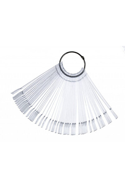 Pink Nails Palette 50 Tips Clear Square