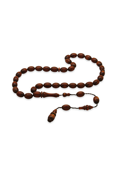 Tesbihane Cajuput Wood Prayer Beads - Barley Cut - with Master Craftsmanship ...