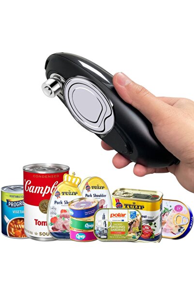 Generic فتاحة علب كهربائية أوتوماتيكية احترافية، تصميم سهل الاستخدام بلمسة وا...