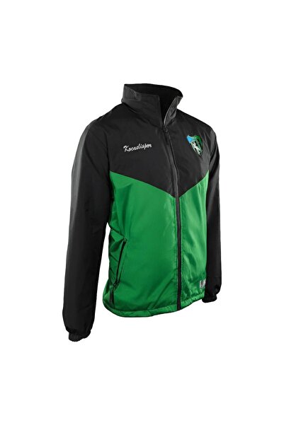 sportrun Kocaelispor Lisanslı Astarlı Yağmurluk Siyah