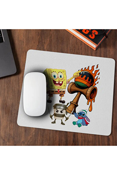 OEM Mousepad Kendama Spongebob Flames Plankton Squarepants Squarepants