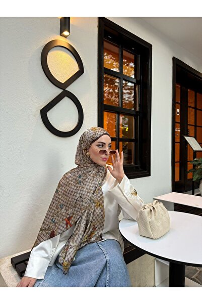 tomrisboutique Luxury Voile Silk Shawl Hijab Foulard Scarf Shawl 70 X 180 cm