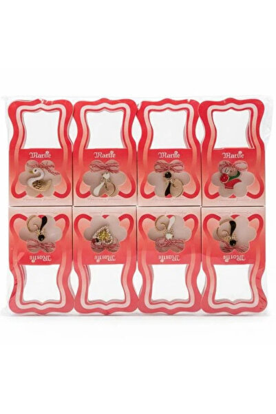 OEM Set of 16 elegant martisor brooches, various designs, individually wrappe...