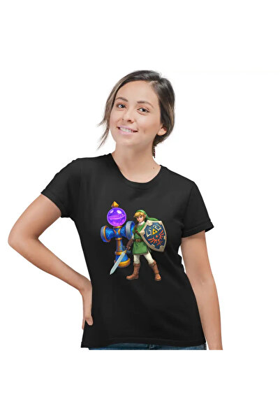 OEM Women's Kendama Legend of Zelda Knight Epic Battle T-Shirt