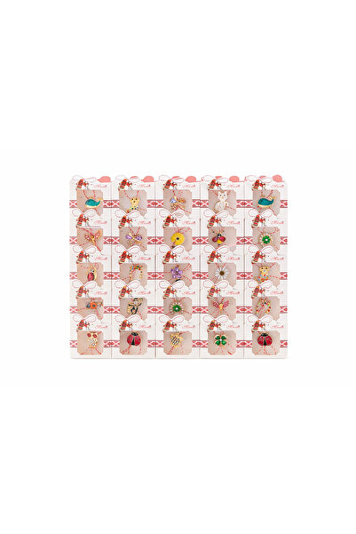 OEM Set of 50 Metal Martisor Brooches, Various Models, Individually Wrapped 6...