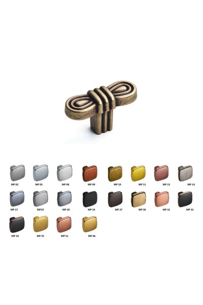 Çebi Metal ÇEBİ Eskitme Altın Mobilya Kulbu MP10 (A334025110)