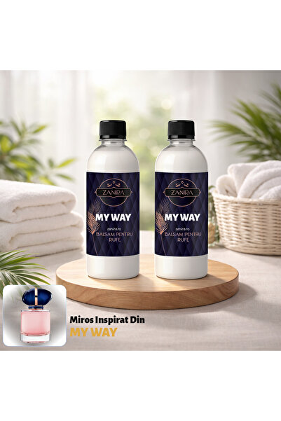Zanira Pachet Economic 2 x 500 ml Balsam de Rufe My Way – Parfum Intens