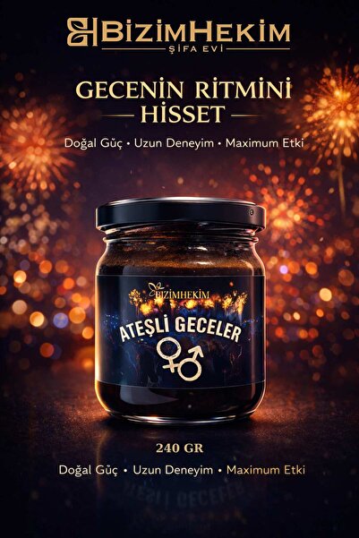 BİZİMHEKİM ŞİFA EVİ Ateşli Geceler Gecenin Ritmini Hisset Ginsengli Bitkisel ...