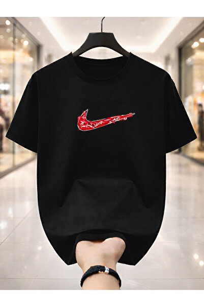 4desire.ro Tricou barbati CHECK MARK Ink, Classic Regular Fit, Bumbac 100%, V...