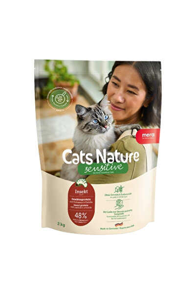 Mera Cats Nature Insect Böcekli Yetişkin Kedi Maması 2 Kg