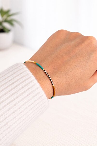 EL YAPIMI Miyuki Bohemian Single Row Adjustable Bracelet