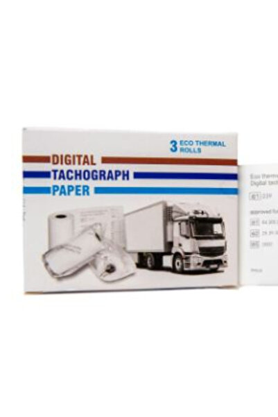 Gamma Print Set 3 role Hartie termica, pentru tahografe digitale