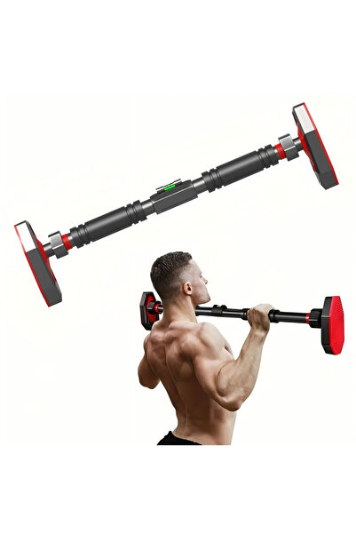 Arabest Wall Mounted Pull Up Bar for Home Fitness Secure Locking Workout Equi...