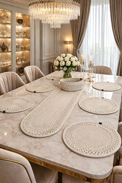 MMSGHOMEDECOR 6 Kişilik Amerikan servis supla takımı