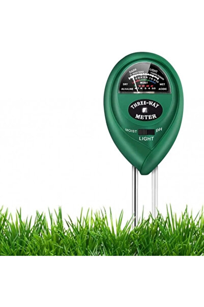 TodayShop Tester digital de sol 3 în 1 - măsurare pH, umiditate și lumină pen...