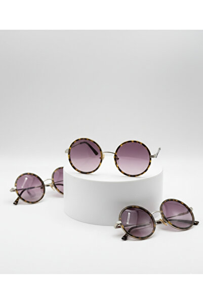 optiPoint Hm1068 C2 51 Polarized Leopard Detailed Women's Sunglasses