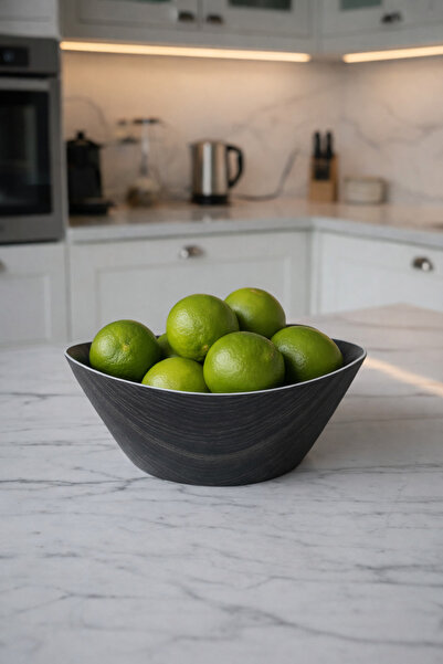 CASTEROLİ وعاء مثلث كبير الحجم (XL) من بلاك وود (ذو مظهر خشبي) - طبيعي وأنيق ...