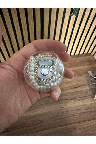 Evce Home Tekstil Taşlı Zikirmatik Tespih Topu