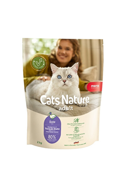 Mera Cats Nature Ördekli Yetişkin Kedi Maması 2 Kg