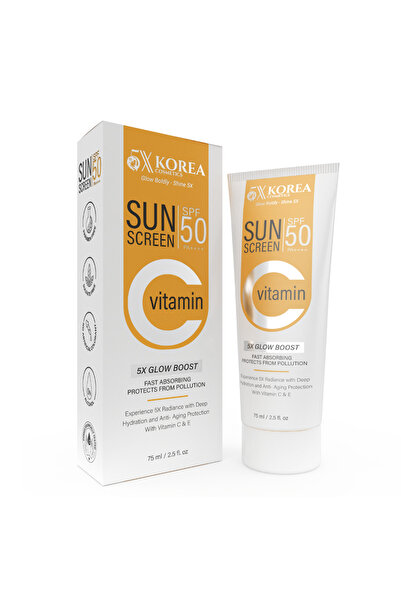 5X Korea SPF 50 With Vitamin C and Vitamin E
