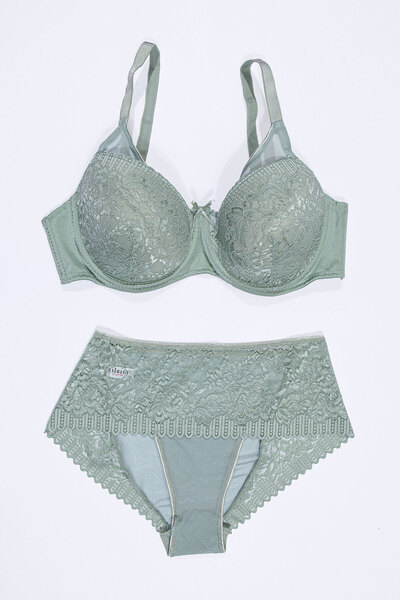 Tılsım Lingerie Dantelli Dolgusuz C Cup Sütyen Tskımı