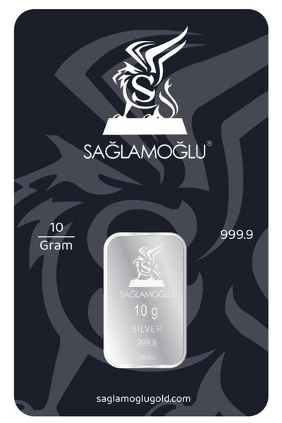 Lora Kuyumculuk 10 Grn Külçe Gümüş