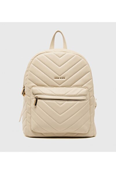 Anne Klein Logo Detail Quilted Backpack